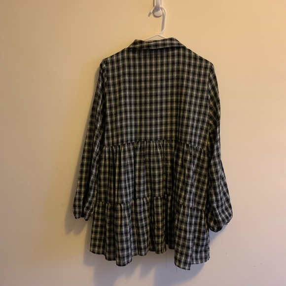 Zara Gingham Dress NWOT - Picture 2 of 2
